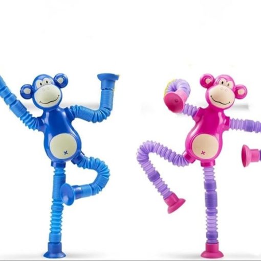 Telescopic Monkey Suction Toy for Toddlers