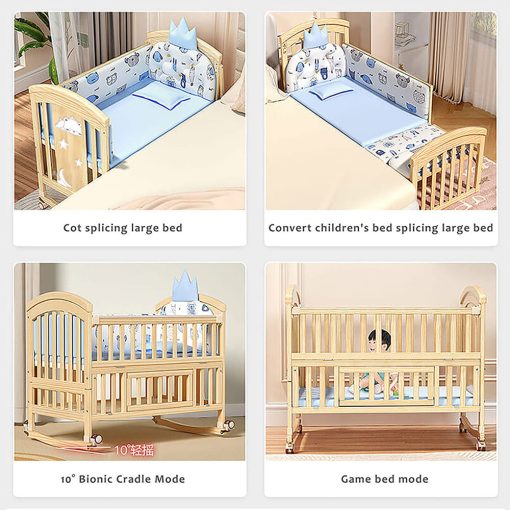 12 in 1 Baby Cot Crib - Image 3